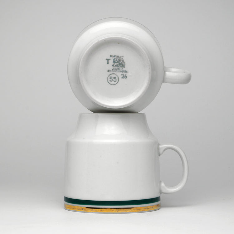 Set of 5 cups 'Orion', designed by J. Ježek, Czechoslovakia, 1964