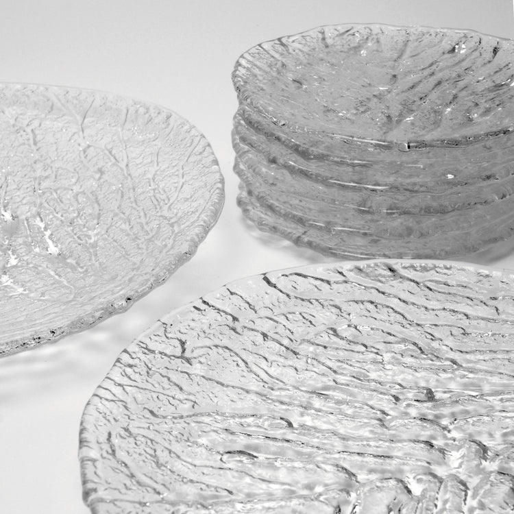 Set of 8 'Příroda' plates, designed by I. Rozsypal, Czechoslovakia, 1970s