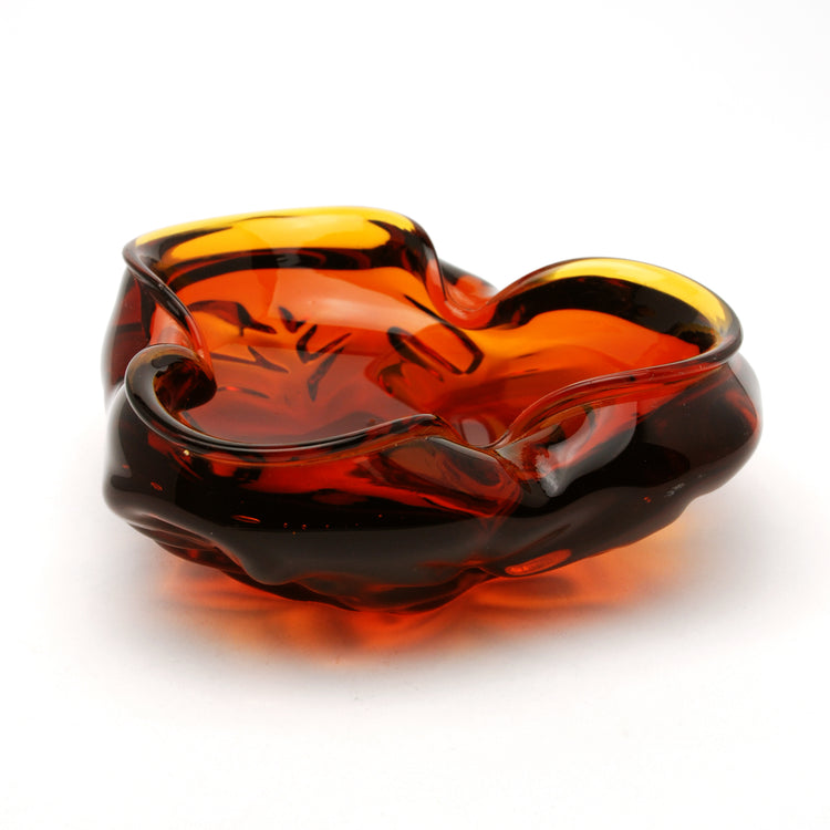 Glass ashtray/bowl, Poland, 1970s