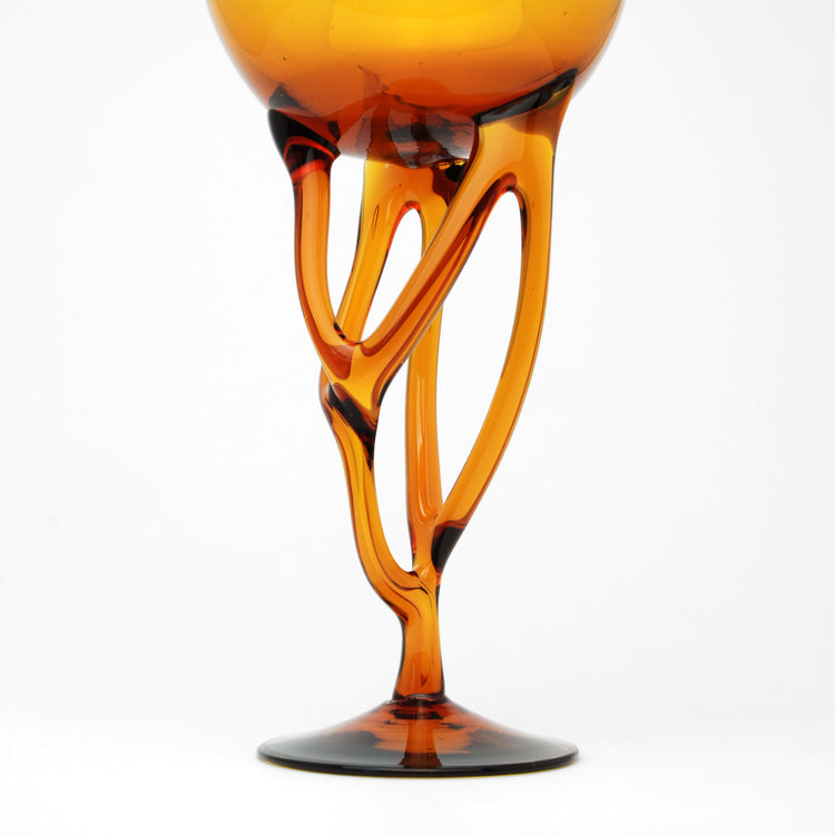 Kielich – szkło artystyczne, Makora, Polska, lata 80.