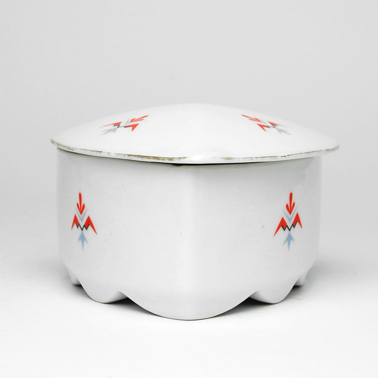 Art déco sugar bowl/box, Germany, 1920s/30s.