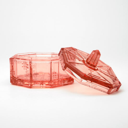 Glass box, Czechoslovakia, 1930s