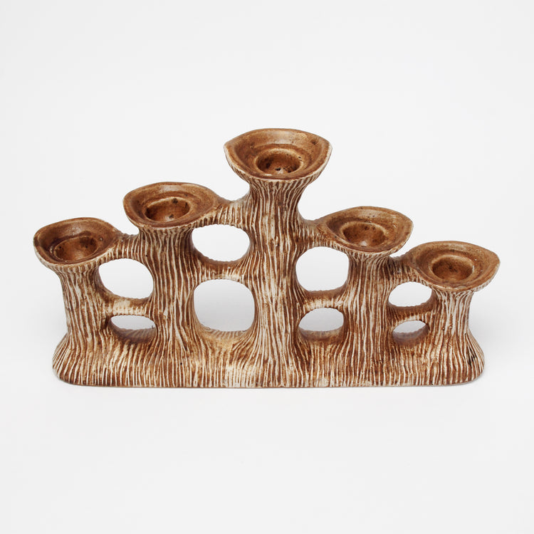 Vintage ceramic candlestick