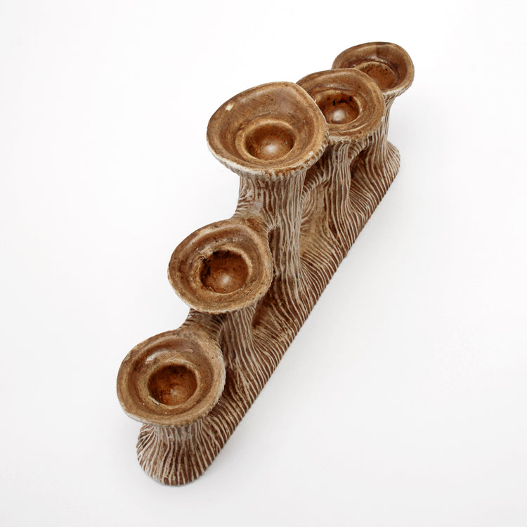 Vintage ceramic candlestick