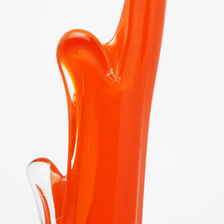Swung vase, USA, Viking Glass, 1960s/70s.