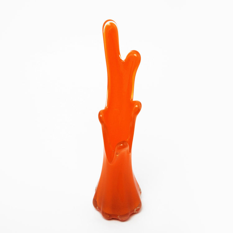 Swung vase, USA, Viking Glass, 1960s/70s.