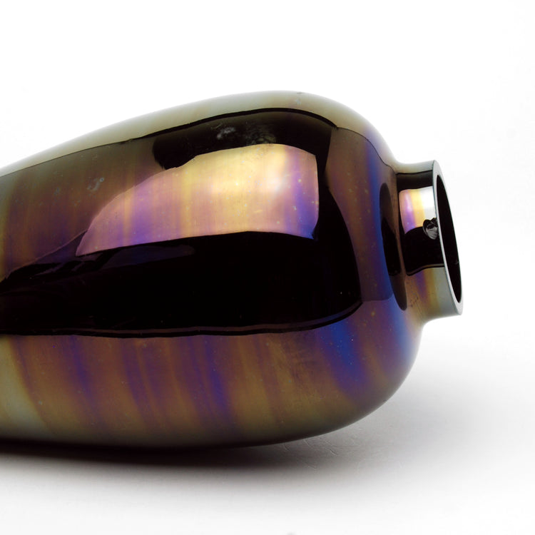 Iridescent vintage vase