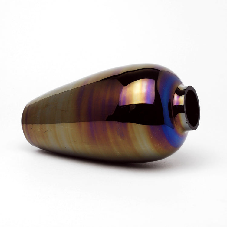 Iridescent vintage vase