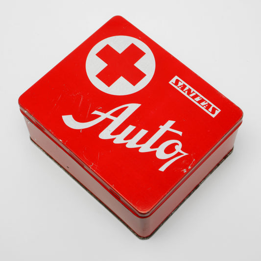 Metal first aid kit, Czechoslovakia, 1970s