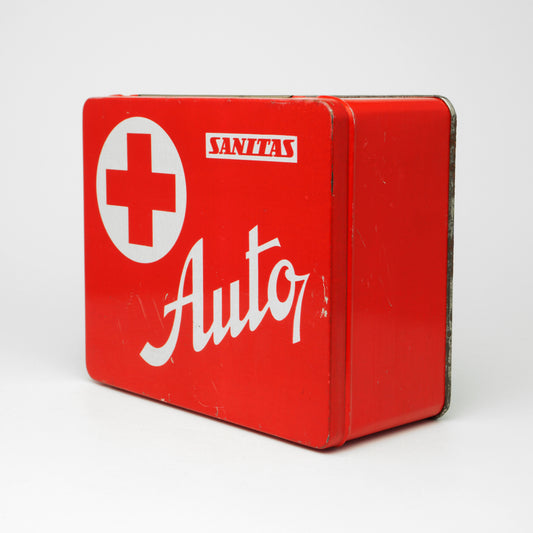 Metal first aid kit, Czechoslovakia, 1970s