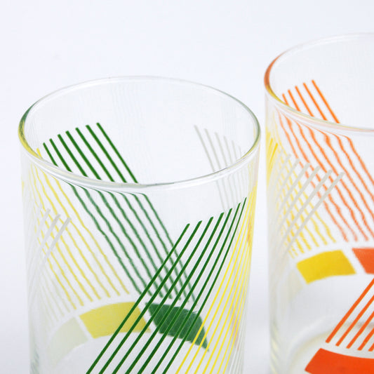 Set of two glasses, Czechoslovakia, 1970s/80s