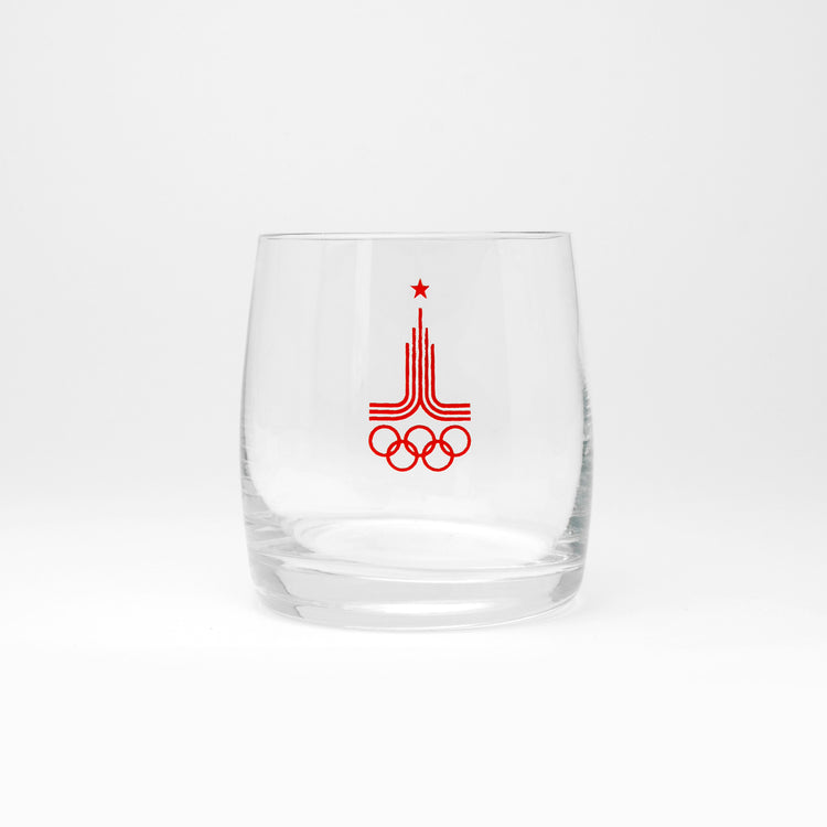 Set of 6 glasses, Moscow Olympics 1980, USSR