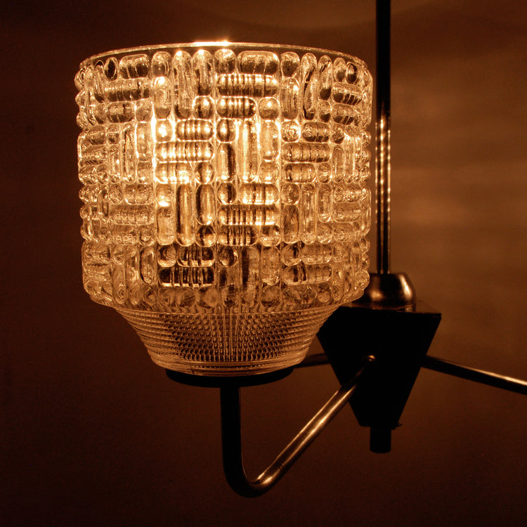 Lidokov chandelier, Czechoslovakia, 1960s/70s