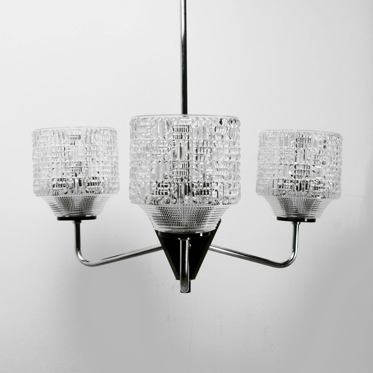 Lidokov chandelier, Czechoslovakia, 1960s/70s